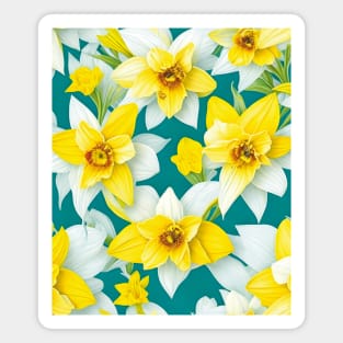 Light Daffodil Fantasy Magnet